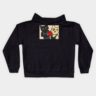 Cat Fight Kids Hoodie